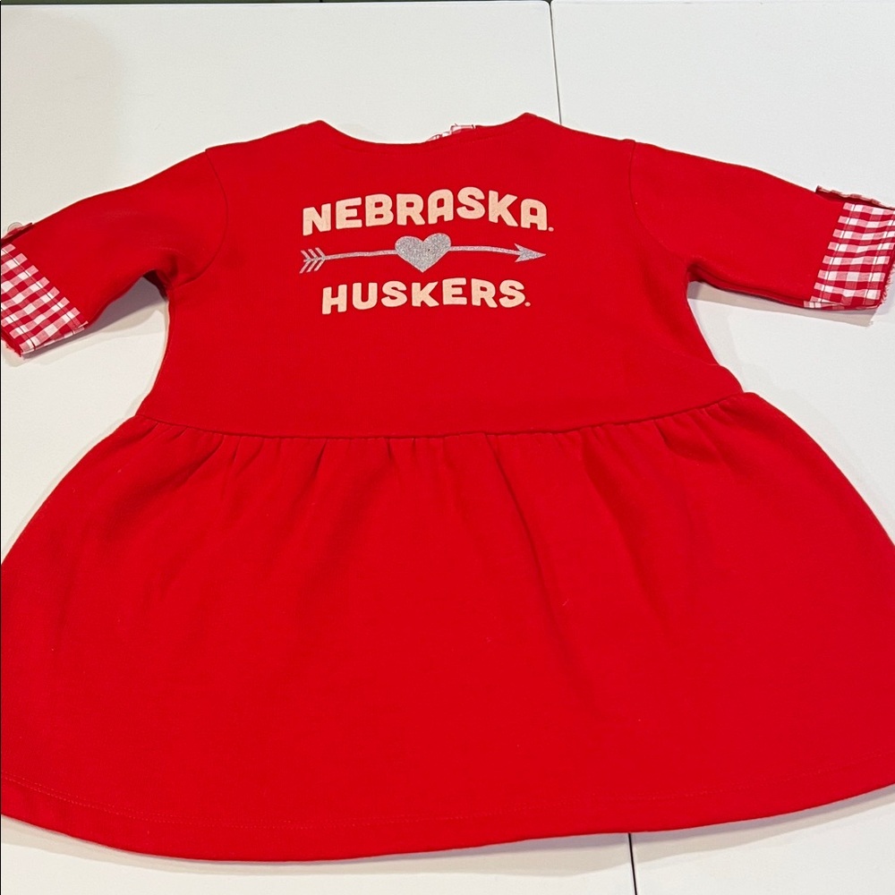 Garbinn.com - Nebraska Corn Huskers Red 2-3T Dress